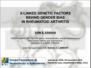 X linked genetic factors